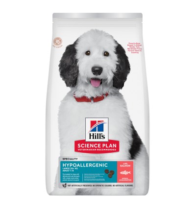 Hill's Science Plan Cão Adulto Hypoallergenic Large Breed Salmão