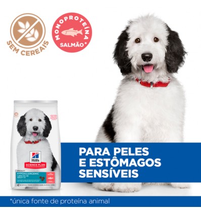 Hill's Science Plan Cão Adulto Hypoallergenic Large Breed Salmão