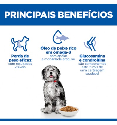 Hill's Science Plan Cão Adult Perfect Weight & Active Mobility Medium