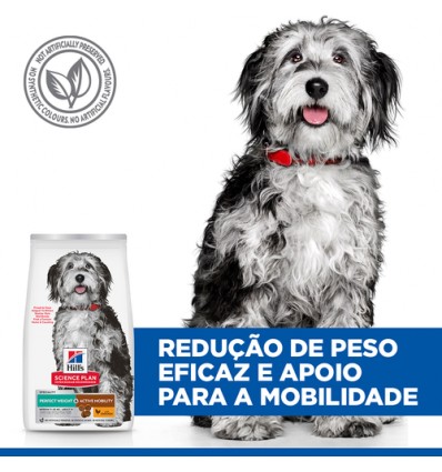 Hill's Science Plan Cão Adult Perfect Weight & Active Mobility Medium