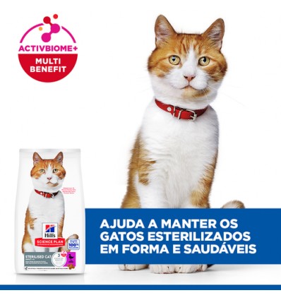 Hill's Science Plan Gato Adult Sterilised Pato