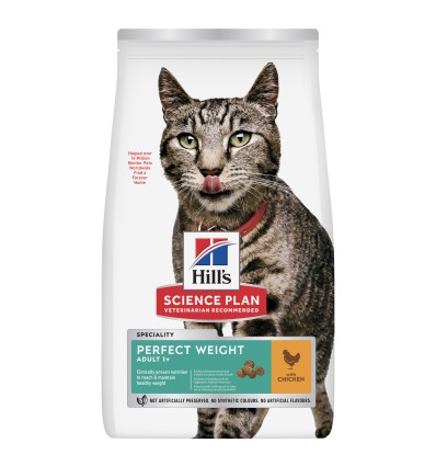 Hill´s Science Plan Feline Adult Perfect Weight 3kg