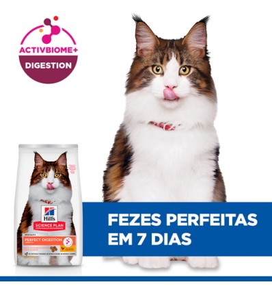 Hill's Science Plan Gato Adult Perfect Digestion Frango