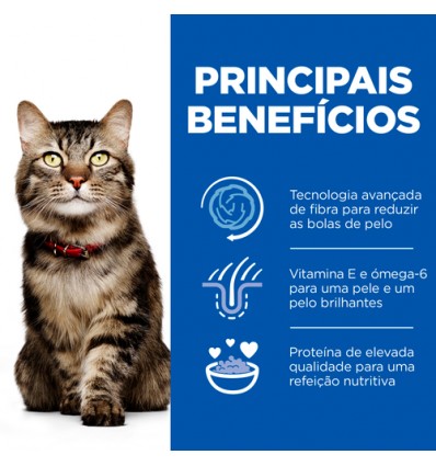 Hill's Science Plan Gato Adult Hairball & Perfect Coat Frango