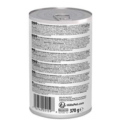 Hill's Science Plan Cão Húmidos Mature Frango