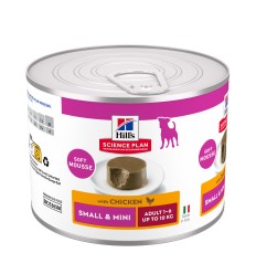 Hill's Science Plan Cão Húmidos Adult Mousse Small e Mini Frango