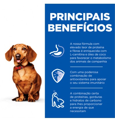 Hill's Science Plan Cão Húmidos Adult Mousse Perfect Weight Small e Mini Perú