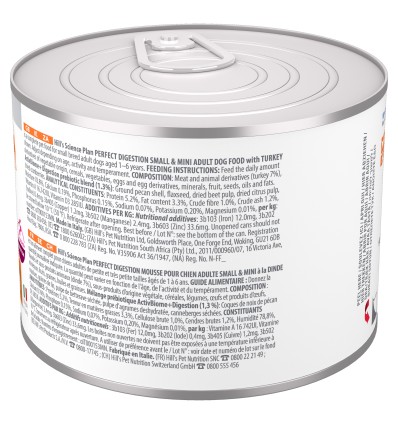 Hill's Science Plan Cão Húmidos Adult Mousse Perfect Digestion Perú
