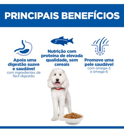 Hill's Science Plan Cão Húmidos Adult Hypoallergenic Salmão