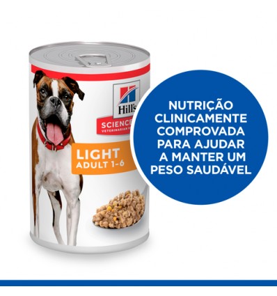 Hill's Science Plan Cão Húmidos Adult Light Frango