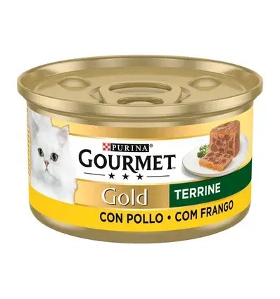 Purina Gourmet Gold Terrine Frango lata 85gr