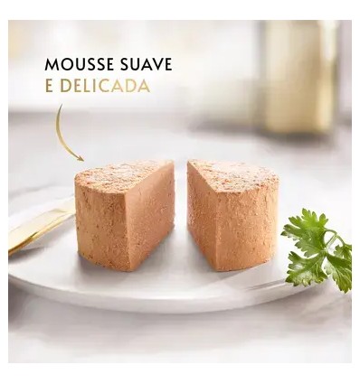 Purina Gourmet Gold Mousse Salmão lata 85gr
