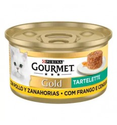 Purina Gourmet Gold Tartelette Frango e Cenouras 85gr