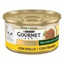 Purina Gourmet Gold Delícias Suculentas com Frango 85gr