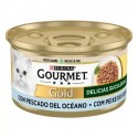Purina Gourmet Gold Delícias Suculentas com Peixe do oceano 85gr