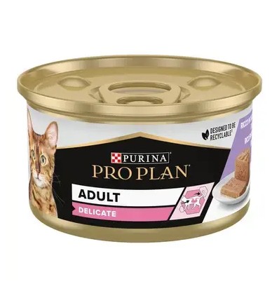 Purina Pro Plan Gatos Húmidos Adulto Esterilizado Perú em mousse