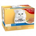 Purina Gourmet Gold Mousse Seleção de Sabores Pack 24 x 85gr.