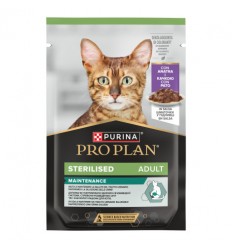 Purina Pro Plan Gatos Húmidos Adulto Esterilizado Pato em molho