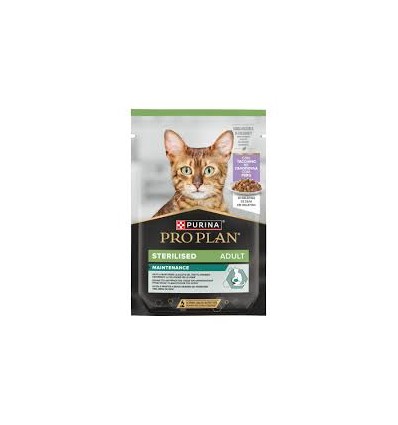 Purina Pro Plan Gatos Húmidos Adulto Esterilizado Perú em gelatina