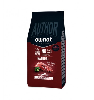 Ownat Cão Author Fresh Cordeiro e Porco