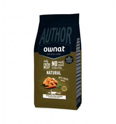 Ownat Gato Author Fresh Esterilizado Frango