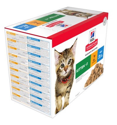 Hill's Science Plan Kitten Frango e Peixe do Oceano12x85gr