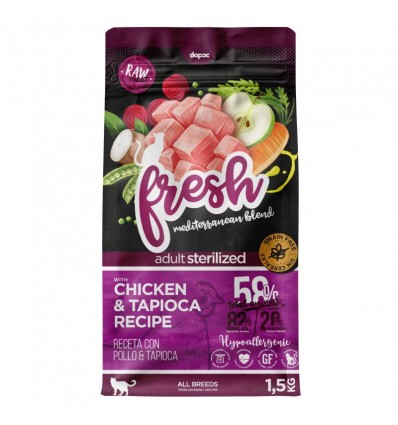 FRESH Gato Mediterranean Blend Grain Free Frango e Tapioca