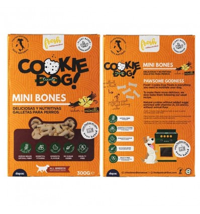 Fresh Snacks Cookie Dog Treats Mini Bones 300g