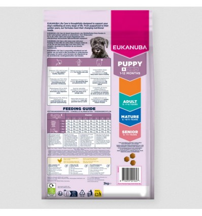 Eukanuba Cão Puppy Small Breed Frango