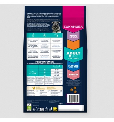 Eukanuba Puppy Médium Frango 12Kg