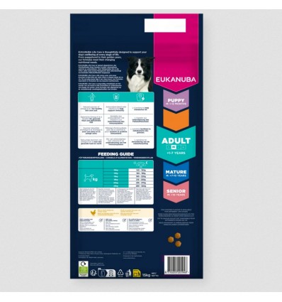 Eukanuba Adult Medium Breed Frango 12Kg