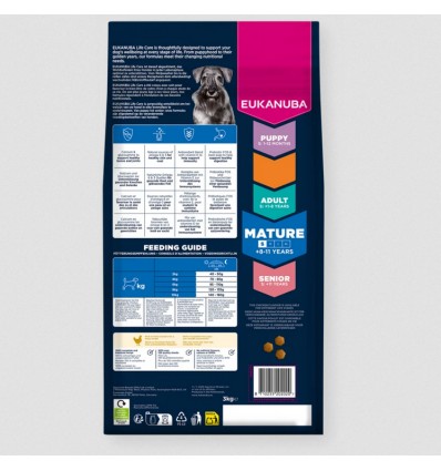 Eukanuba Cão Mature Small Breed Frango