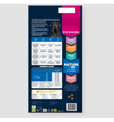 Eukanuba Mature & Senior Large Breed Frango 12Kg