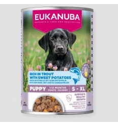 Eukanuba Cão Húmidos Puppy Truta com Batata Doce