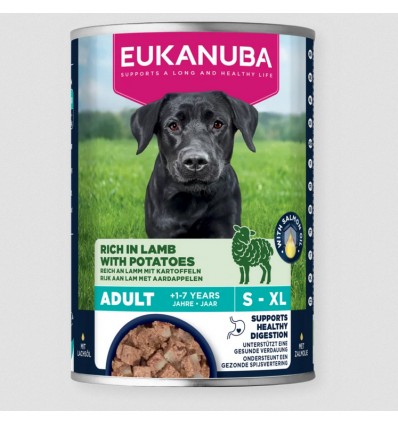 Eukanuba Cão Húmidos Adulto Borrego com Batata
