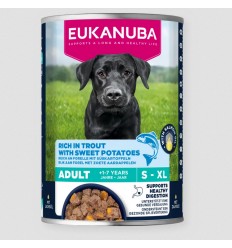 Eukanuba Cão Húmidos Adulto Truta com Batata Doce