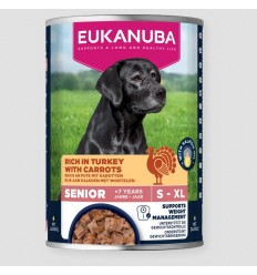 Eukanuba Cão Húmidos Sénior Perú com Cenouras