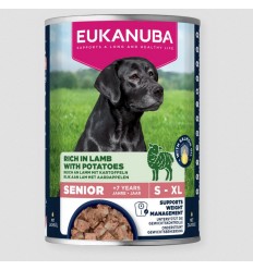 Eukanuba Cão Húmidos Sénior Borrego com Batata