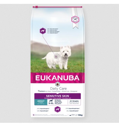 Eukanuba Cão Adulto Daily Care Sensitive Skin