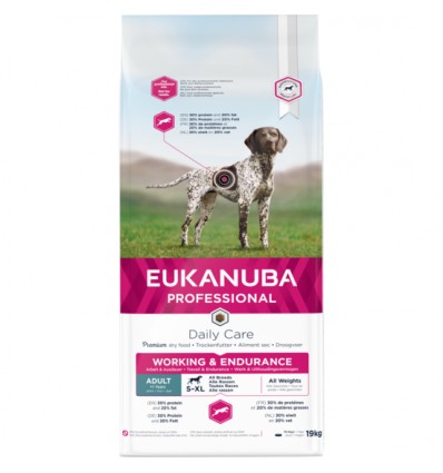 Eukanuba Cão Adulto Daily Care Working & Endurance