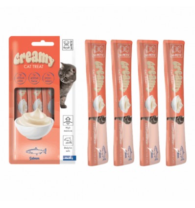Creamy Snacks Gato com Salmão 60gr (4x15gr)