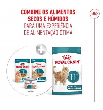 Royal Canin Ageing +11 (Mousse), Gatos, Húmidos, Sénior, Alimento