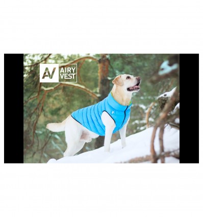 Colete AiryVest Salmão/Cinza Reversível - Tamanho M50
