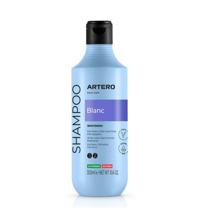 Champô Artero Blanc (p/ pêlos brancos e pretos) 300ml