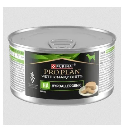 Purina Pro Plan VET Cão e Gato Húmidos HA Hypoallergenic 24x195gr