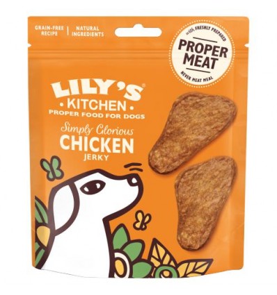 Lily's Kitchen Cão Snacks Frango Jerky 70gr