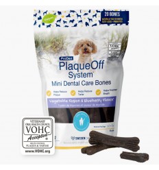 ProDen PlaqueOff Mini Bones Mirtilos Cão 320gr