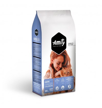 Amity Gato Eco Line Salmão