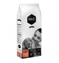 Amity Cão Premium Salmão e Arroz