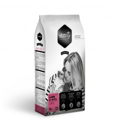 Amity Gato Premium Cordeiro e Arroz